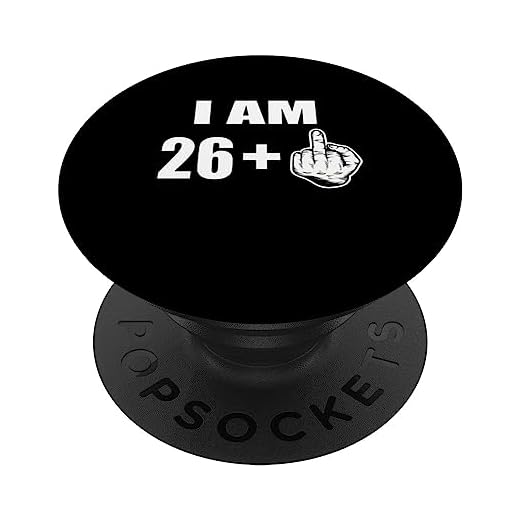 27 cumpleaños 27 cumpleaños hombre 27 años 27 año de vida PopSockets PopGrip Intercambiable