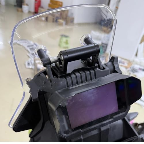 Support GPS CFMOTO 450MT en aluminium CNC robuste 22mm - 5