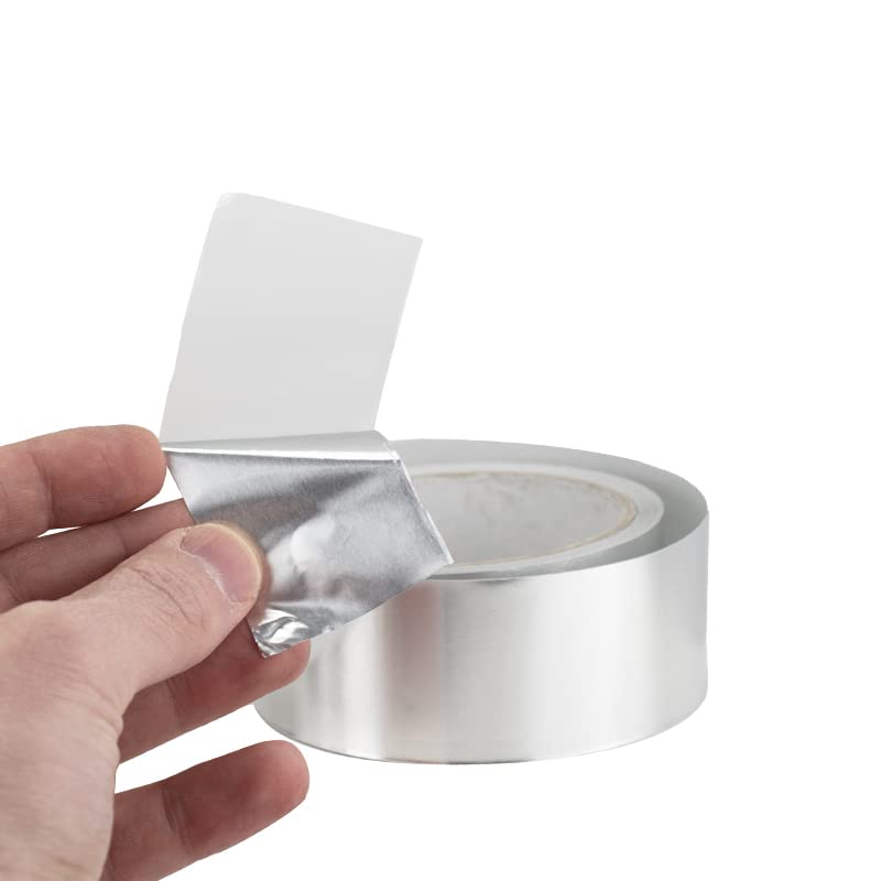 Nastro In Alluminio Resistente Al Calore - Fino A 150°C, Perfetto Per Riparazioni E Isolamento (5 Rotoli)