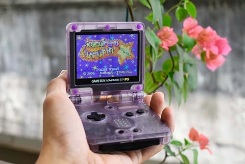 Game Boy Advance SP IPS Display Atomic Purple