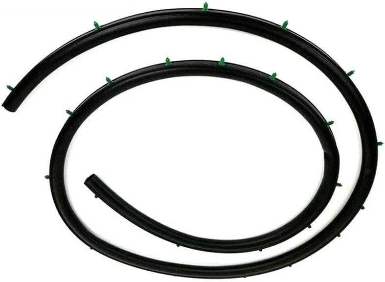 に適合する グランドチェロキー 2011-2021 車用フロントフェイシア バンパー フードシール ゴム製フードシーリングストリップ