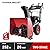 PowerSmart Self-Propelled 2-Stage Gas Snow Blower with Electric Start 26-inch 252cc Snow Engine DB7109D