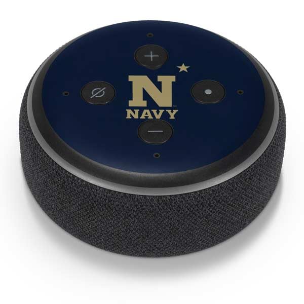 Skinit Decal Audio Skin Compatible with Amazon Echo Dot 3 - Officially Licensed United States Naval Academy USA Design