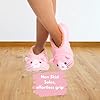 Splosh Women's Pink Cat Slippers | Ladies Fluffy Animal Slippers Shoes | Soft Cozy Footwear with Fun Design, Gift for Women | Cat Mum Gifts | Size 3 4 5 6 7 8 9 10 Available #2