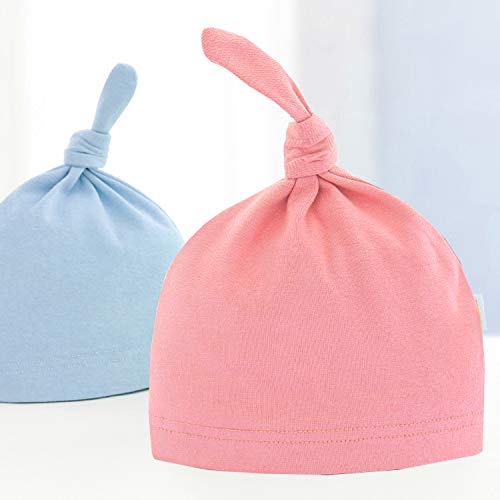 YSCULBITOL Twins Baby Present Baby Hat Newborn Hospital Hat Twin Baby Shower Present Double Trouble Hats for Twins4