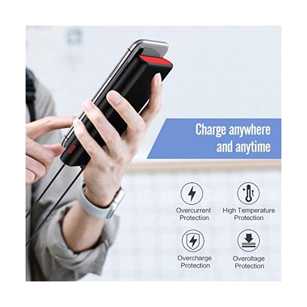 Portable Charger Power Bank 25800mAh, Ultra-High Capacity Fast Phone Charging with Newest Intelligent Controlling IC, 2 USB Port External Cell Phone Battery Pack Compatible with iPhone,Android etc