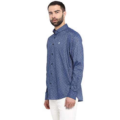 Image of Red Tape Men's Printed Regular Fit Casual Shirt