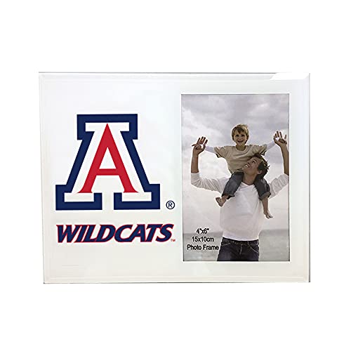 The Fanatic Group University of Arizona 4 x 6 Glass Photo Frame