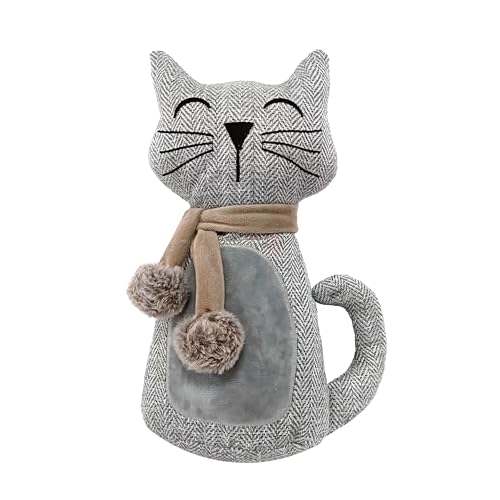 Sweet Home – Tope para puerta de suelo, útil como burlete bajo puerta y ventanas de tela acolchada, tope de puerta y para corrientes de aire, también válido como decoración del hogar para dormitorio