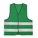 AIEOE Warnwesten Fahrrad Kinder 360 Grad Reflektorweste Stark Sichtbar Sicherheitsweste Warnschutzweste für Flughäfen Häfen Verkehrskontrolle Notrettung und andere Bereiche