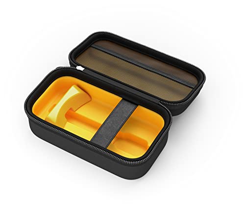 Image of Universal Mouse Case by Glorious Gaming, w /Accessory Pocket & Adjustable Wedge (No Shake), Portable Carrying Case, Hard Shell, Zipper, & Wool Interior, for Bluetooth Wireless Mice & Wired Mice