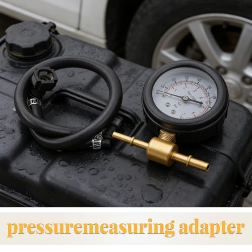 Herramienta mecánica para taller con manómetro automotriz de riel de alta precisión para fluidos 3