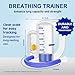 Breathing Exercise Device for Lungs, Incentive Spirometer,Upgraded Capacity 5000ml, Improves Breathing and Lung Function