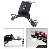 LED-Kennzeichenfarbe: Weiß FATExpress Motorrad CNC Aluminium Kennzeichenhalter Halterung Fender Eliminator mit Licht für 2004-2014 Yamaha YZF-R1 YZF R1 2005 2006 2007 2008 2009 2010 2011 2012 2013 04-14