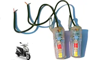 Mix colour 16 Led Strobe Light for Bike | Warning Emergency Police Light | Motorcycle Strobe Light |Compatible with Honda Activa 4 G