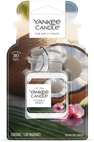 Yankee Candle Car Jar, Coconut Beach (Pack of 6) image 5