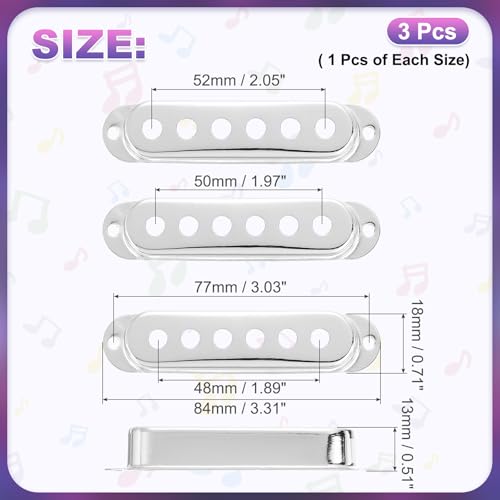 Housses de micros pour guitare ST contre l'usure des bobines