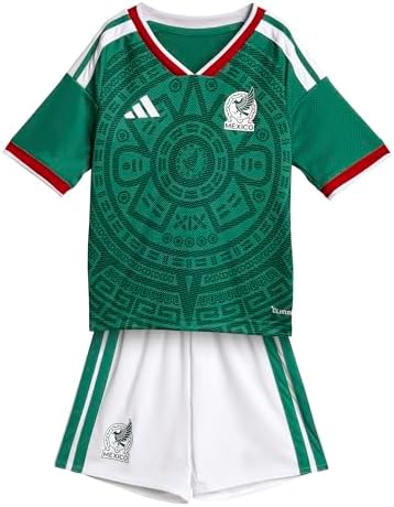 adidas Jersey Local Selección Nacional de México 26 Conjunto Mini