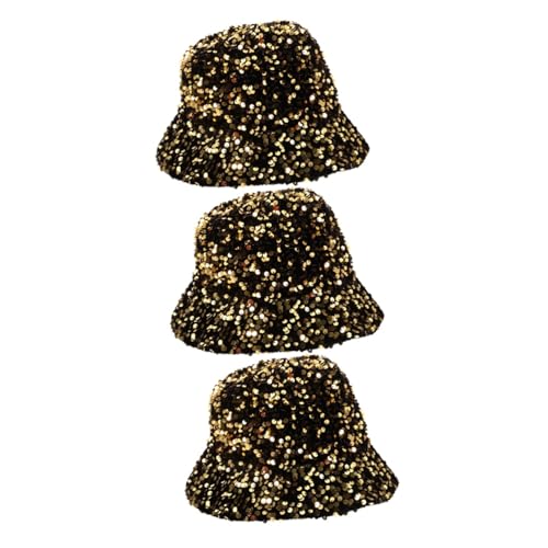 Chapeau de seau à sequins dorés : l'accessoire pour réussir votre costume