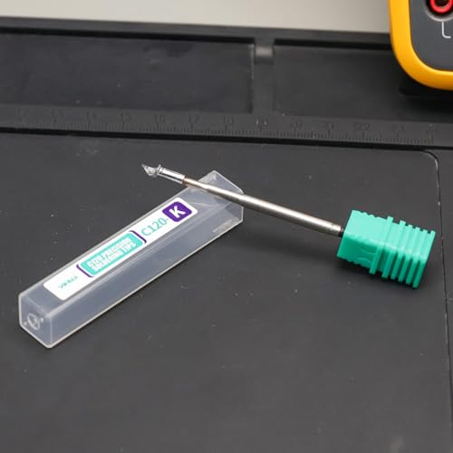 Image of YIHUA C120-Compatible Type-K (B-Side) Soldering Tip ONLY for YIHUA 982D-I, 982D-I PRO, 948D-IV, 948D-V and 982D-III (716C Handpiece) Tweezer Soldering Station