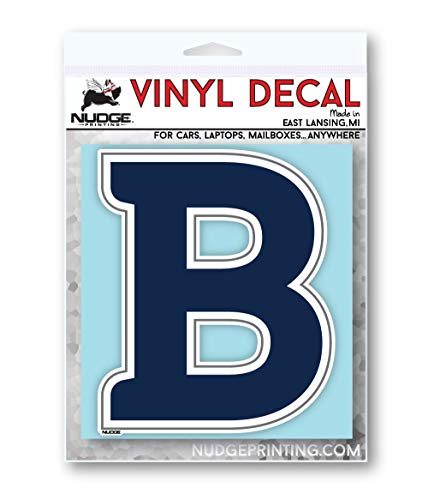 Image of Collegiate NCAA Car Decal Made from Premium Weatherproof Vinyl (Butler University B)