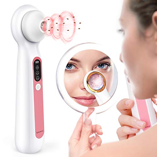 Preisvergleich Produktbild Romanda Mitesserentferner mit 4 Multifunktionssonde Mitesser Entferner Wiederaufladbare Porensauger Mitesser Sauger Porenreiniger Nase Gesicht