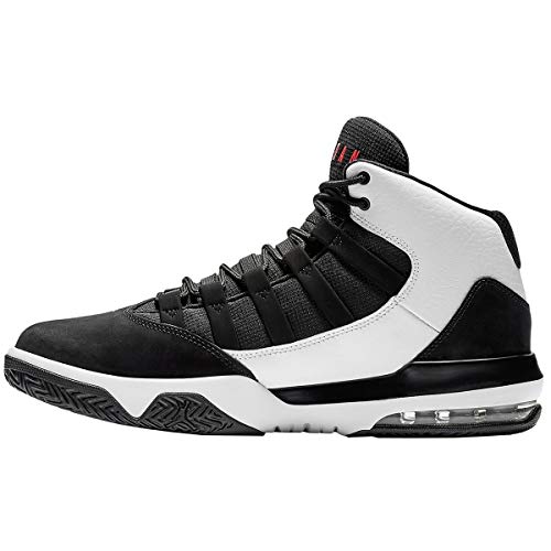 Jordan Mens Max Aura Synthetic Mesh White Black Infrared 23 Trainers 10.5 US