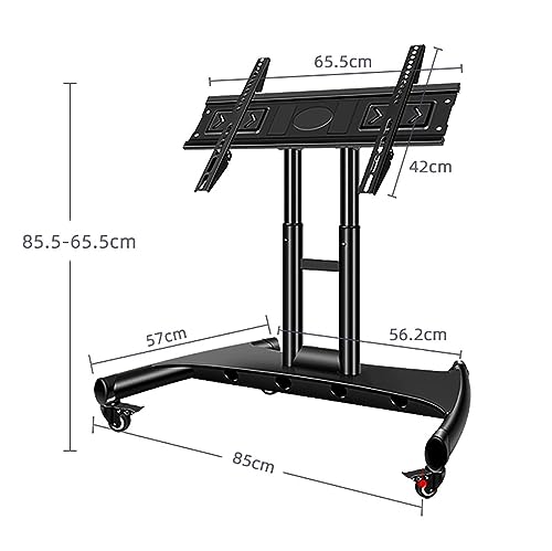 Soporte móvil para TV ajustable con ruedas 32-70 pulgadas miniatura 2