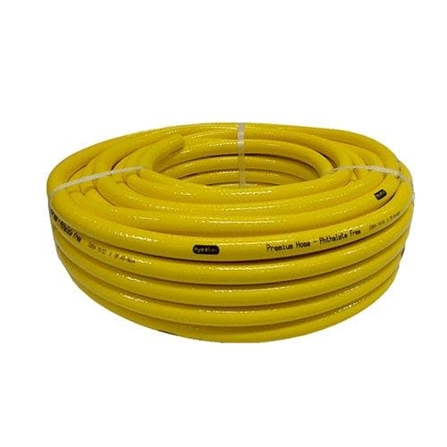 HydroSure Professional Anti-Kink Hose Pipe 12.5mm x 50m | Reinforced Flexible Water Line for Garden Irrigation Systems, UV Resistant Heavy Duty Construction for Outdoor Use
