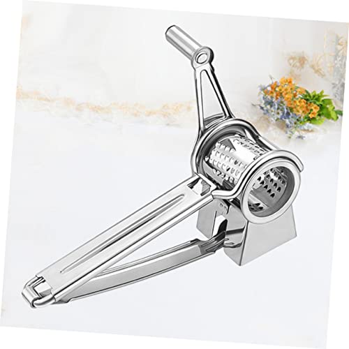 Rallador manual giratorio de acero inoxidable ABOOFAN miniatura 5