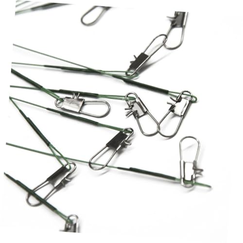 Cable anti-enredo para pesca OSOLADY de acero inoxidable miniatura 4