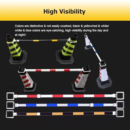 Barrière de signalisation routière extensible pour sécuriser vos zones - 6