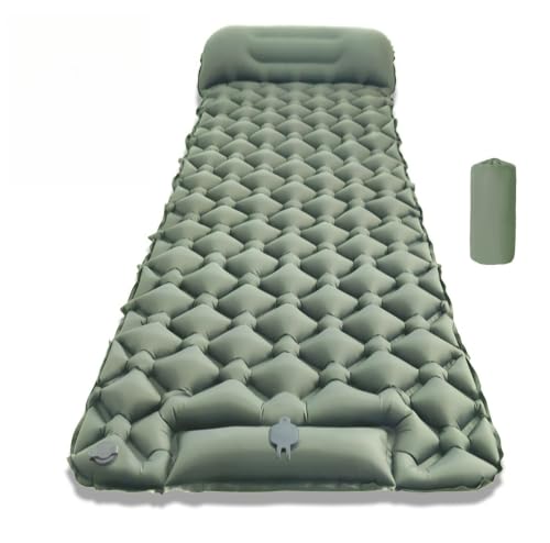 YUNTA Inflatable Mattress Camping Sleeping Pad (green)