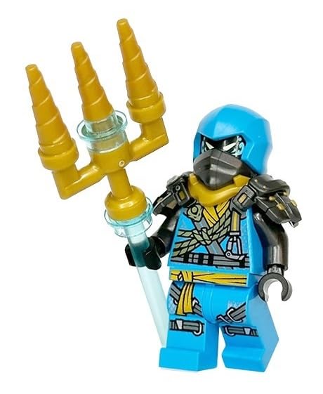 LEGO Ninjago Dragons Rising Season 2: Nya Climber Minifigure - With Trident - 6+