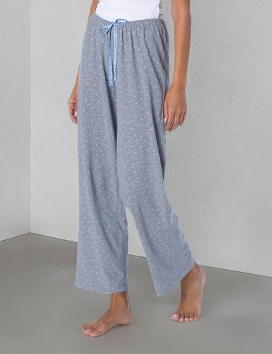 Image of HUE Womens Printed Knit Long Pajama Sleep Pant