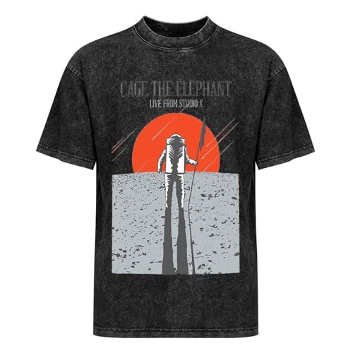 Men Vintage Oversized Short Sleeve Novelty Loose T Shirts Tees Tops3