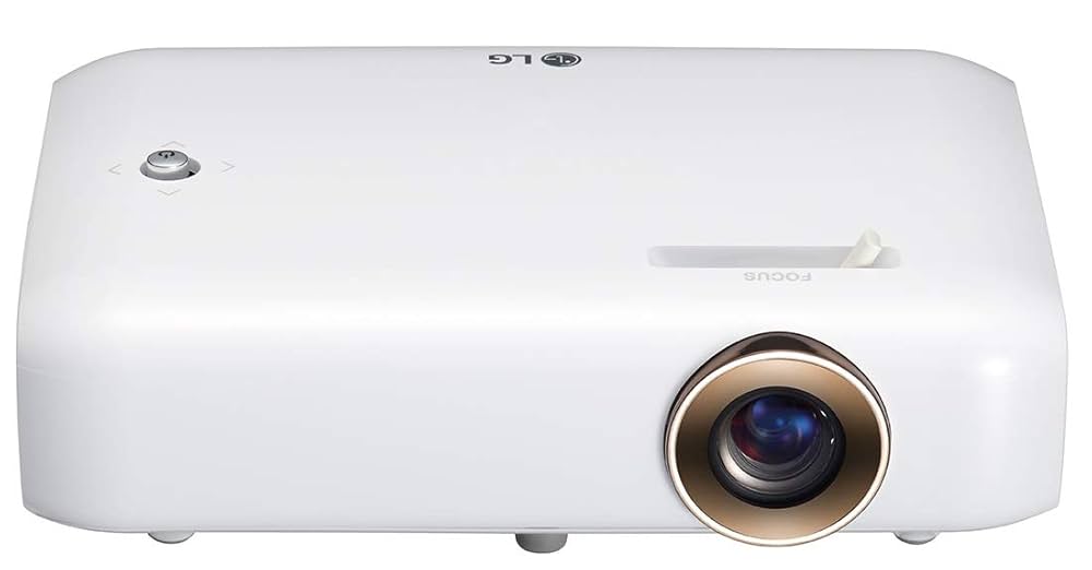 LG PH550G-GL LED HD Projector (White) - HD 1280 X 720 – 3D