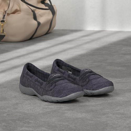 Skechers Women's Breathe-Easy - Good Influence, Navy, 8