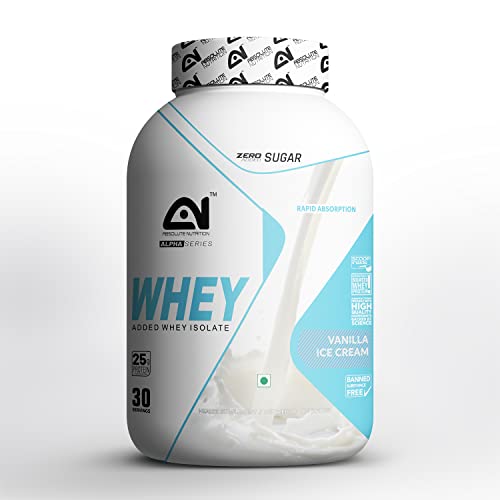 Image of Absolute Nutrition's Alpha Series Exclusive Whey Protein 1KG (French Vanilla)