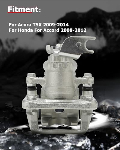 Image of cciyu 19B3359 19B3358 Rear Left & Right Brake Calipers With Bracket For Acura For TSX 2009-2014,For Honda For Accord 2008-2012