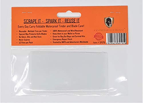 Go Prepared Survival Spartan Fire Multi-Use Tinder