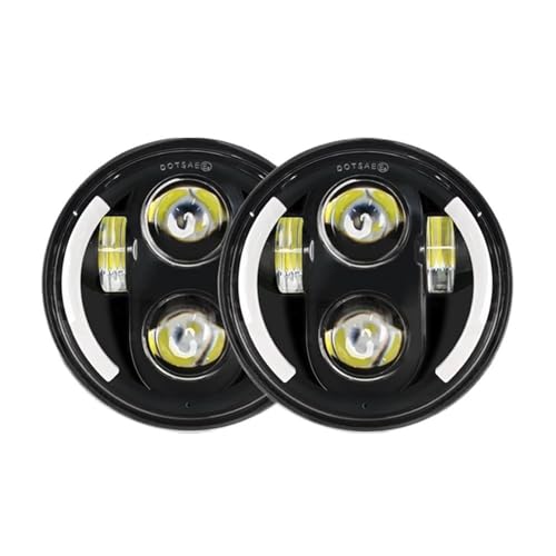 Phare de moto 5 3/4" pour remplacer les optiques usées de Speed Triple et Iron 883