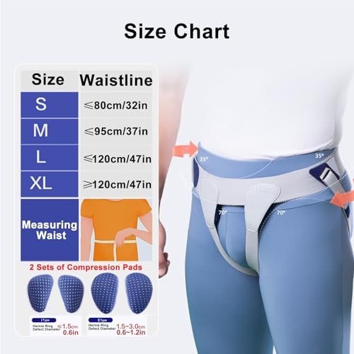 Faja para Hernia Inguinal Ajustable Talla X-Large miniatura 2