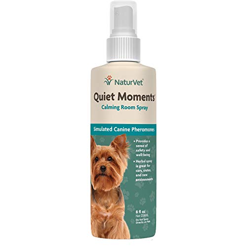 NaturVet Quiet Moments Calming Room Spray for Dogs, 8 fl. oz.