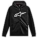 Alpinestars Ageless Zip Hoodie V3 Felpa Con Cappuccio Uomo Stile Sportivo Nero/Bianco M - 3