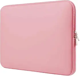 Capa Case Maleta Para MAcbook Air/Pro Notebook Dell/Sansung/Acer/Lenovo/Ultrabook (Rosa Bebê, 13.3'' - 33cm x 23,5cm)