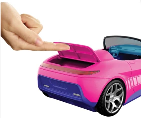 Hot Wheels Auto Barbie Cabrio Telecomando con 2 Bambole