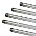 Supply Giant 3/4 Inch Galvanized Pipe, Three Quarter Inch Malleable Steel Pipes Fitting Build DIY Vintage Furniture, 3/4