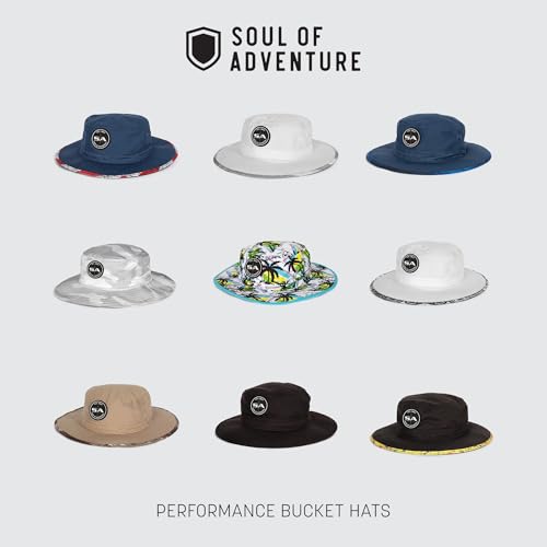 Image of Soul of Adventure Bucket Hat | UV 50+ for Adults | Sun Protection with Adjustable Fit, Moisture-Wicking Fabric
