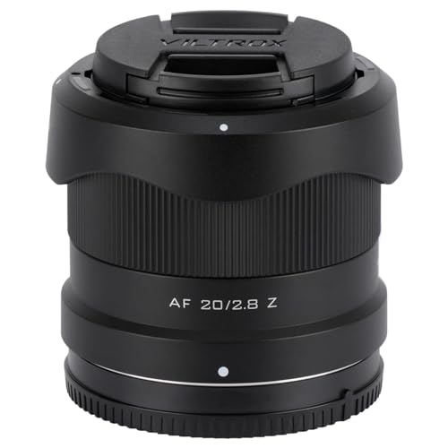 Image of VILTROX 20mm F2.8 Z-Mount STM Full Frame Auto Focus Lightweight Ultra Wide Angle Lens for Nikon Z-Mount Cameras Z5 Z50 Z6 Z6II Z7 Z7II ZFC Z30 Z9 Z8 ZF